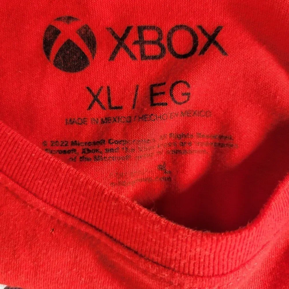Xbox Series X Red Muscle TShirt  Kids Size XL  Youth  Gaming Tee
